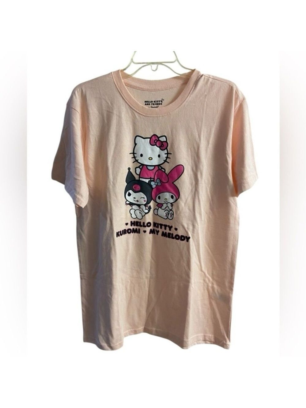 Hello Kitty T-Shirt - Pink women Large NWOT